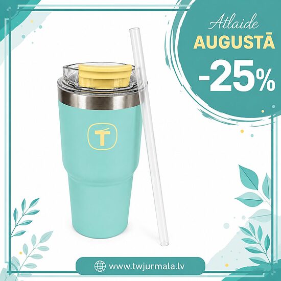 Big T 630ml termokrūze (tirkīza) (-25% atlaide)